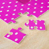 Happy Mother's Day with Pink Flower ジグソーパズル (側面)