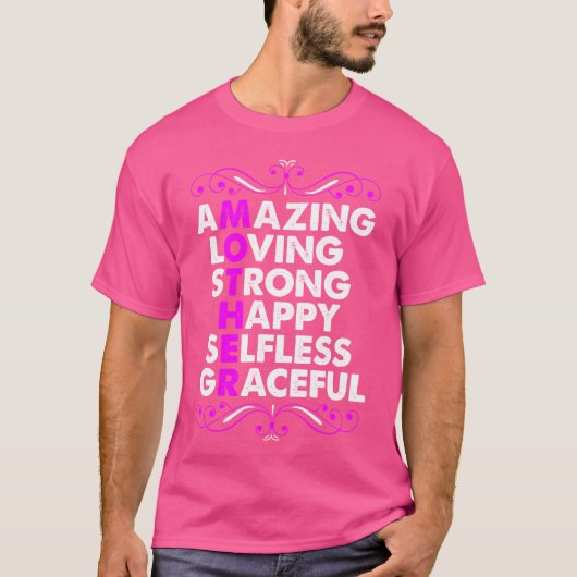 Happy Mothers Dayshirtの友人 Tシャツ (正面)