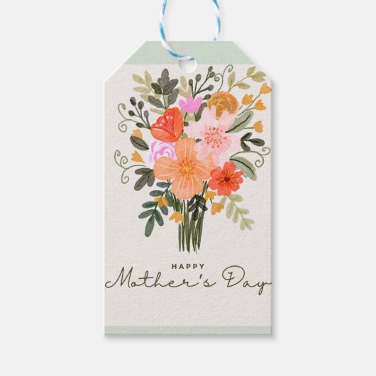 Happy mothersday ギフトタグ (正面)