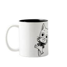 Happy Mug – Fairy Tail Black & White Manga with Co