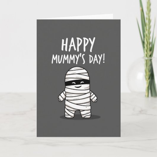 Happy Mummys Day Cute Art Card カード (正面)