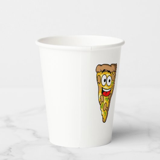 Happy Mushroom Pizza Slices 紙コップ (右)