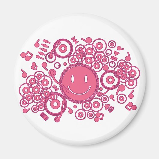 Happy_Music マグネット (正面)