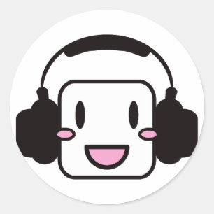 Happy_Music ラウンドシール