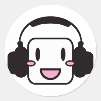 Happy_Music ラウンドシール