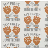 happy my first juneteenth ファブリック (見本)