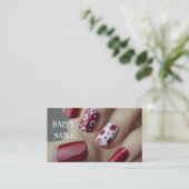 HAPPY NAILS BUSINESS CARD 名刺 (スタンド正面)