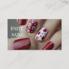 HAPPY NAILS BUSINESS CARD 名刺