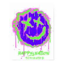 Happy Nation Toxificed Art Poster -，イロはっきりしたニック， A