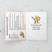 Happy National Banana Cream Pie Day! March 2nd カード (内部)