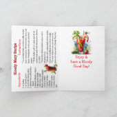 Happy National Bloody Mary Day | January 1st カード (内部)