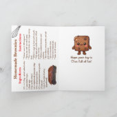 Happy National Brownie Day | Dec 8th カード (内部)