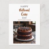 Happy National Cake Day | Nov 26th ポストカード (正面)