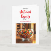 Happy National Candy Day | November 4th カード (正面)