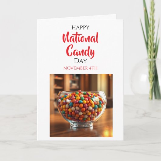 Happy National Candy Day | November 4th カード (正面)