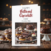 Happy National Chocolate Day | October 28th カード
