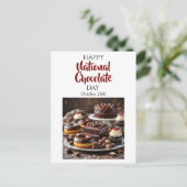 Happy National Chocolate Day | October 28th ポストカード (スタンド正面)