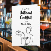 Happy National Cocktail Day - March 24th カード