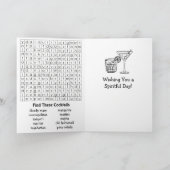 Happy National Cocktail Day - March 24th カード (内部)