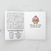 Happy National Cupcake Day | December 15th カード (内部)