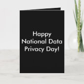 Happy National Data Privacy Day! カード (正面)