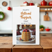 Happy National Flapjack Day | March 7th カード