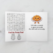 Happy National Frozen Food Day | March 6th カード (内部)