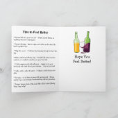 Happy National Hangover Day | January 1st カード (内部)