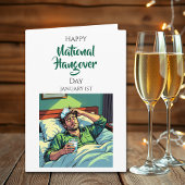 Happy National Hangover Day | January 1st カード