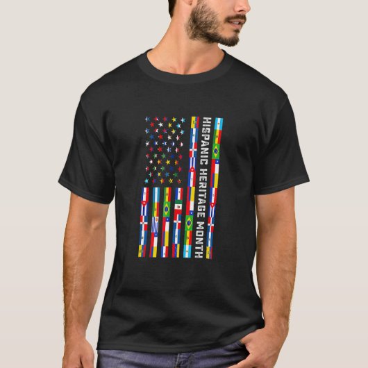 Happy National Hispanic Heritage Month Celebration Tシャツ (正面)