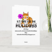 Happy National Housewife's day | November 3rd カード (裏面)