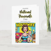 Happy National Housewife's day | November 3rd カード (正面)