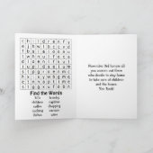 Happy National Housewife's day | November 3rd カード (内部)