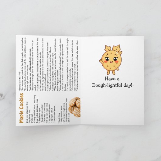 Happy National Maple Syrup Day | December 17th カード (内部)