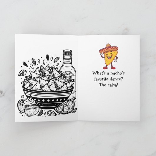 Happy National Nachos Day! November 6th カード (内部)