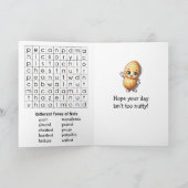 Happy National Nut Day | October 22nd  カード (内部)