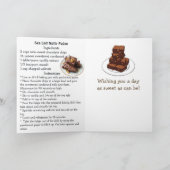 Happy National Nutty Fudge Day | May 12th カード (内部)