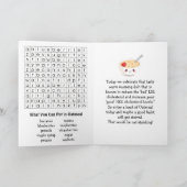 Happy National Oatmeal Day | October 29th カード (内部)