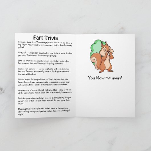 Happy National Pass Gas Day | January 7th カード (内部)