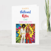 Happy National Retro Day | February 27th カード (正面)