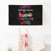 Happy National School Counseling Week School 横断幕 (インサイチュ)