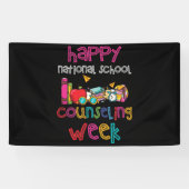 Happy National School Counseling Week School 横断幕 (横)