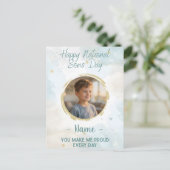 Happy National Sons Day Card - Celebrate Your Son ポストカード (スタンド正面)