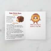 Happy National Sticky Bun Day! Feb 21st カード (内部)
