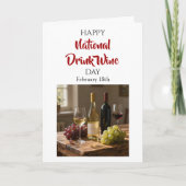 Happy National Wine Day! February 18th カード (正面)