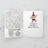 Happy National Wine Day! February 18th カード (内部)