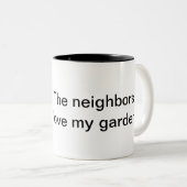 Happy neighbors ツートーンマグカップ (正面右)