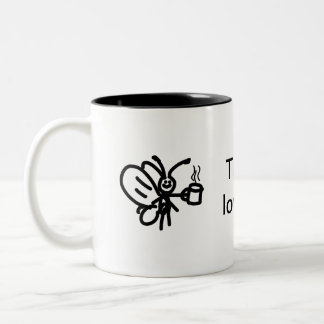 Happy neighbors ツートーンマグカップ