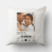 Happy New お気に入りの Year Your Song クッション (正面)