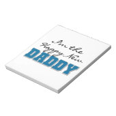 Happy New Daddy Gives ノートパッド (回転)